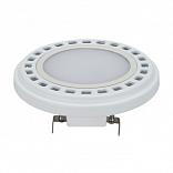 Лампа AR111-UNIT-G53-12W White6000 (WH, 120 deg, 12V) (Arlight, Металл)