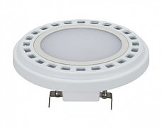 Лампа AR111-UNIT-G53-12W White6000 (WH, 120 deg, 12V) (Arlight, Металл)