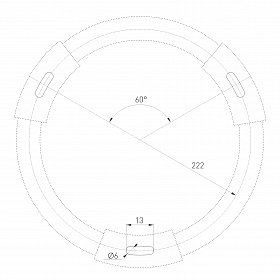 Светильник SP-RONDO-R500-60W Warm3000 (WH, 120 deg, 230V) (Arlight, IP40 Металл, 3 года)