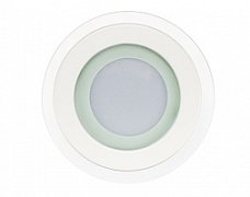 Светодиодная панель CL-R100EE 6W Warm White (Arlight, Металл)