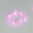 Светодиодная гирлянда ARD-DEW-HOME-2000-CLEAR-20LED-STD Purple (3V, Battery Pack) (Ardecoled, IP20)