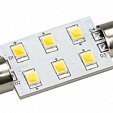 Автолампа ARL-F42-6E White (10-30V, 6 LED 2835) (ANR, Открытый)