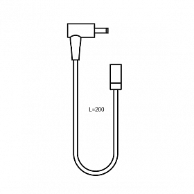 Гибкий коннектор BAR-J3.5mm-DT 200cm (20AWG, Male-Male) (Arlight, -)