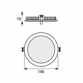 Светильник MD150-7W White (Arlight, IP20 Металл, 1 год)