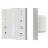 Панель Sens SMART-P22-RGBW White (12-24V, 4x3A, 2.4G) (Arlight, IP20 Пластик, 5 лет)