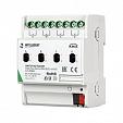 INTELLIGENT ARLIGHT Релейный модуль KNX-704-SW16-DIN (BUS, 4x16A) (Arlight, IP20 Пластик, 2 года)