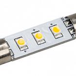 Автолампа ARL-F42-3E White (10-30V, 3 LED 2835) (ANR, Открытый)