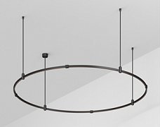 Трек ART-APRIORI-ROUND-ROD-400-R1500 (BK) (Arlight, IP20 Металл, 3 года)