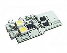 Автолампа ARL-T10-6S Warm White (10-16V, 6 LED 3528) (ANR, Открытый)