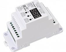 Конвертер SMART-K29-DMX512 (230V, 2x1.2A, TRIAC, DIN) (Arlight, Пластик)