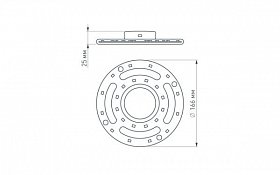 Светильник ALT-166R-12W Warm White 220V (Arlight, Открытый)