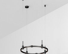 Трек ART-APRIORI-ROUND-HANG-R600 (BK) (Arlight, IP20 Металл, 3 года)