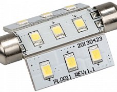 Автолампа ARL-F42-9E White (10-30V, 9 LED 2835) (ANR, Открытый)