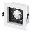 Светильник CL-SNODO-LUM-S102x102-9W Warm3000 (WH-BK, 38 deg) (Arlight, IP20 Металл, 3 года)