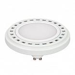 Лампа AR111-UNIT-GU10-15W-DIM Day4000 (WH, 120 deg, 230V) (Arlight, Металл)