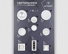 Стенд Светильники INDOOR-01-830х600mm (230V) (Arlight, -)