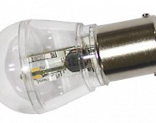 Автолампа BA15S 16-LED3014-12V Day White (ANR, -)