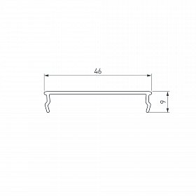 Экран ARH-LINE-4874-2000 OPAL (Arlight, Пластик)