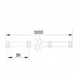 Светодиодная нить WR-5000-12V-White (1608, 100LED) (arlight, IP65)