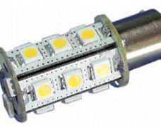 Автолампа BA15S 18-LED5050-12V White (ANR, -)