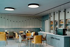 Кафе в скандинавском стиле в бизнес-центре