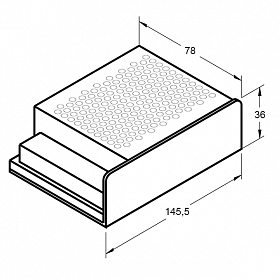 Блок питания HTS-150-5-Slim (5V, 30A, 150W) (Arlight, IP20 Сетка, 3 года)