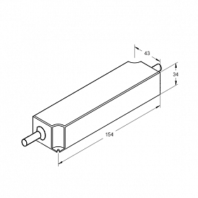 Блок питания ARPJ-DIM301400-R (42W, 1400mA, 0-10V) (Arlight, IP65 Пластик, 2 года)