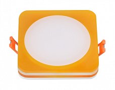 Светодиодная панель LTD-95x95SOL-Y-10W Warm White (Arlight, IP20 Пластик, 3 года)